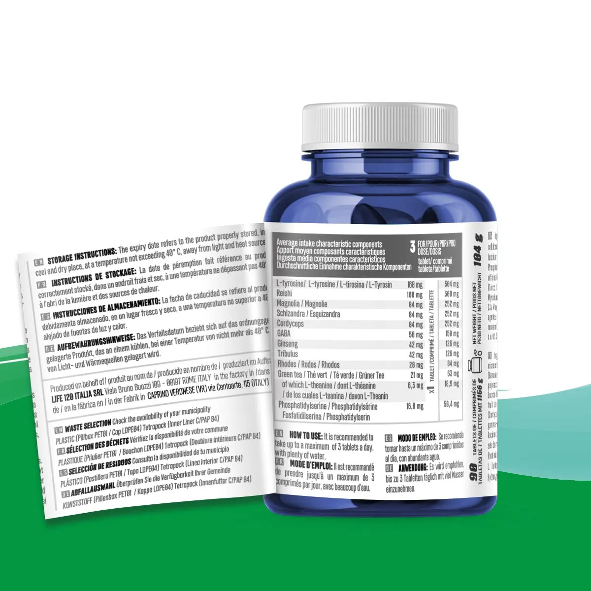 Life 120 Stress Killer integratore 90 compresse adattogeno