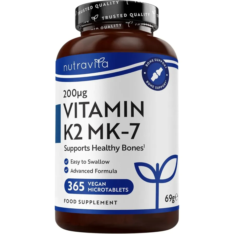 Nutravita Vitamina K2 MK-7 integratore 365 compresse 200mcg