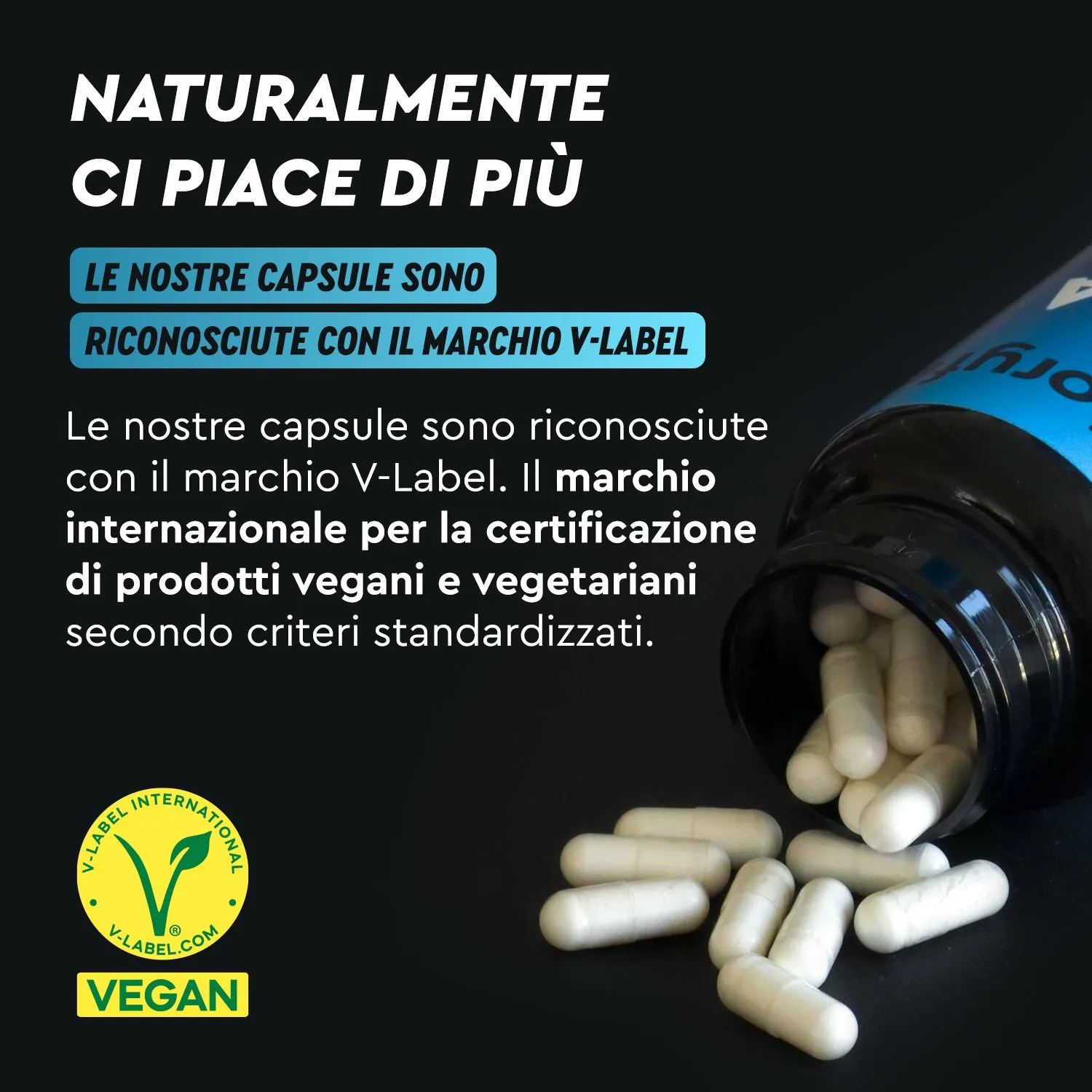 gloryfeel ZMA con vitamina B6 capsule magnesio e zinco