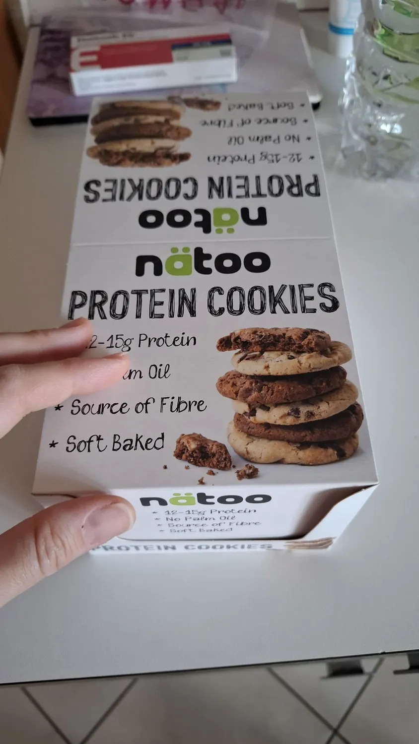 Natoo Food Cookie Proteici 12x60g Chocolate Chip