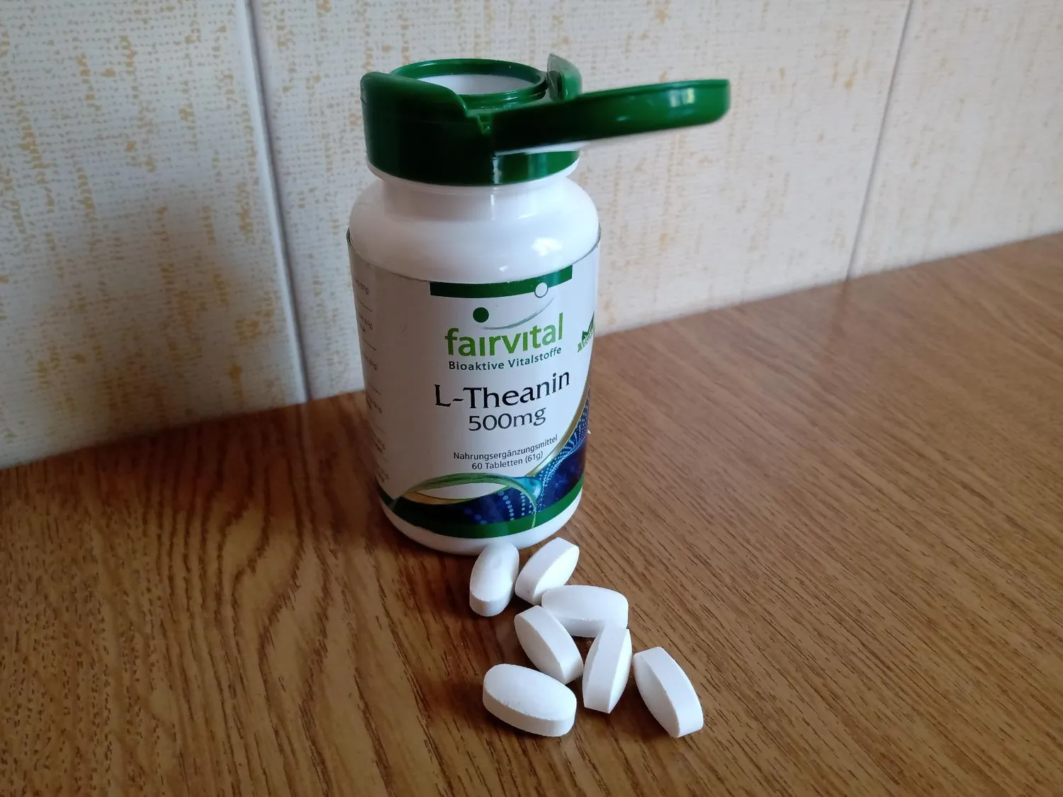 Fairvital L-Teanina 500 mg compresse 60 compresse vegane