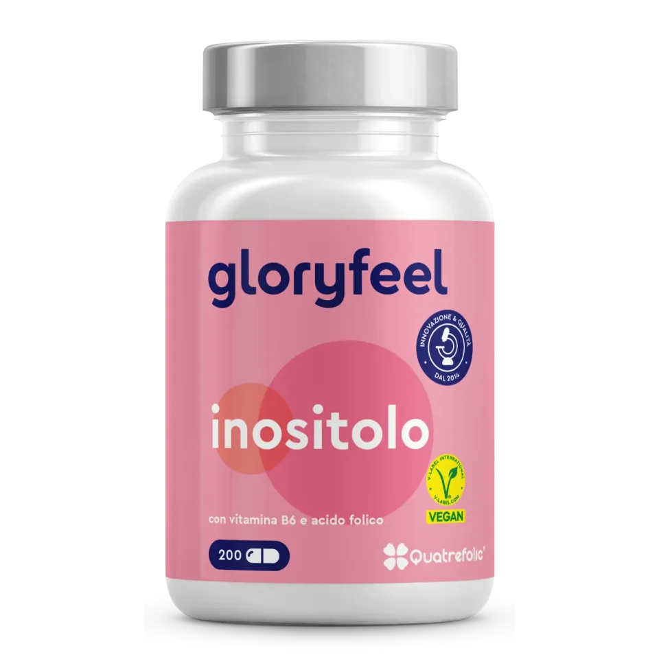 gloryfeel Inositolo polvere con folato e B6
