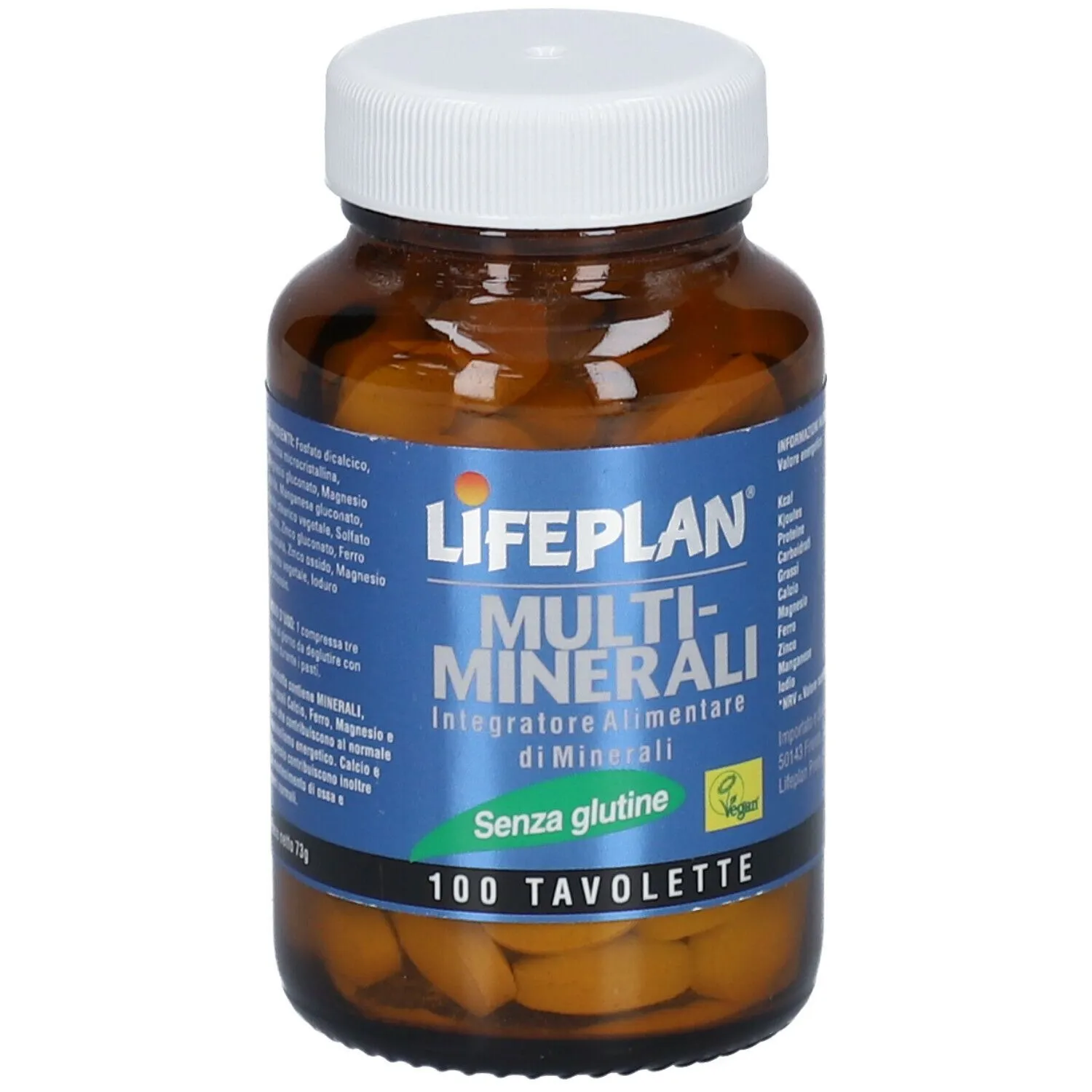 Algilife Lifeplan Multiminerali integratore 100 compresse con calcio