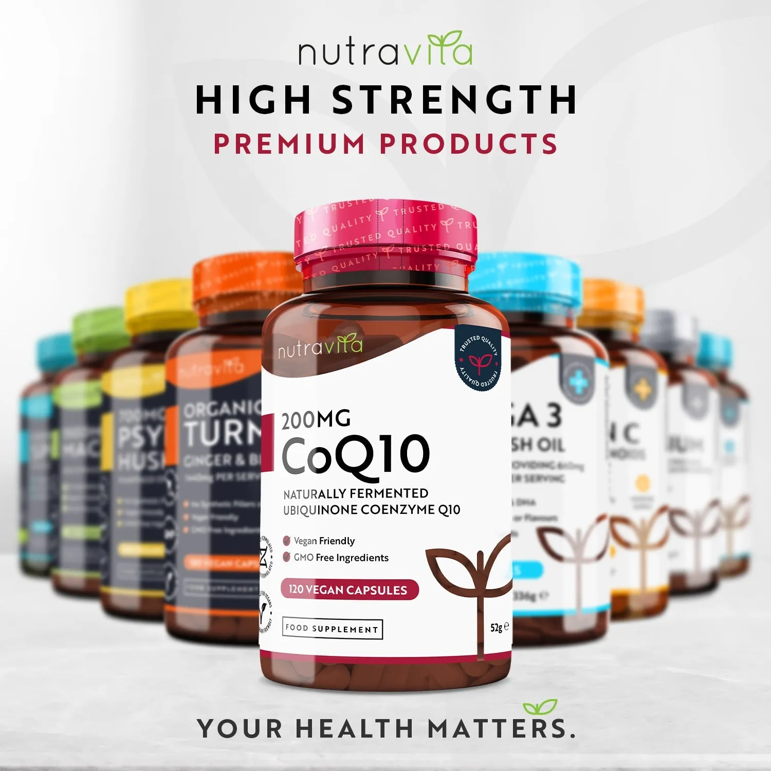 Nutravita Coenzima Q10 200 mg capsule 120 ubichinone