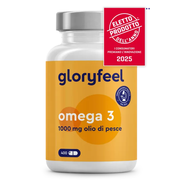 gloryfeel Omega 3 capsule 1000 mg 400 capsule EPA DHA