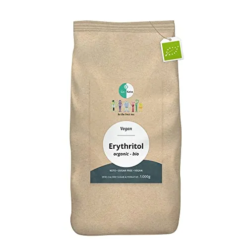 Go-Keto Eritritolo BIO dolcificante 1000 g zero calorie