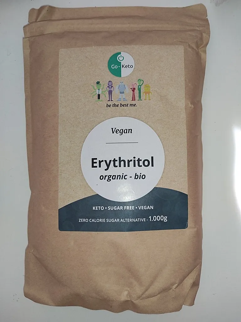 Go-Keto Eritritolo BIO dolcificante 1000 g zero calorie