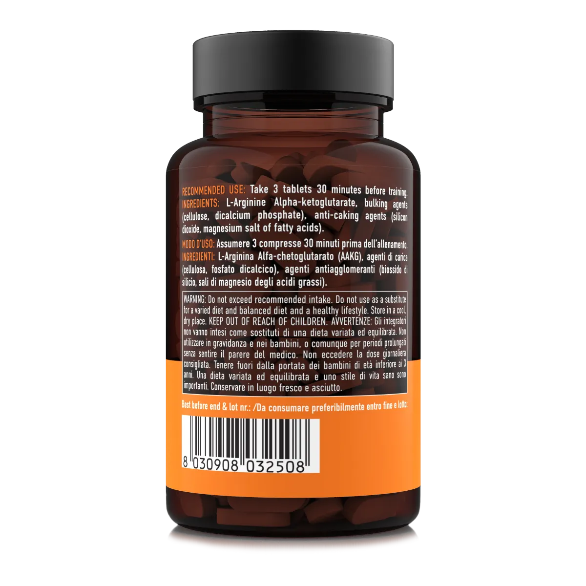 NATOO Performance AAKG Arginina 90 compresse 3000 mg dose vegana
