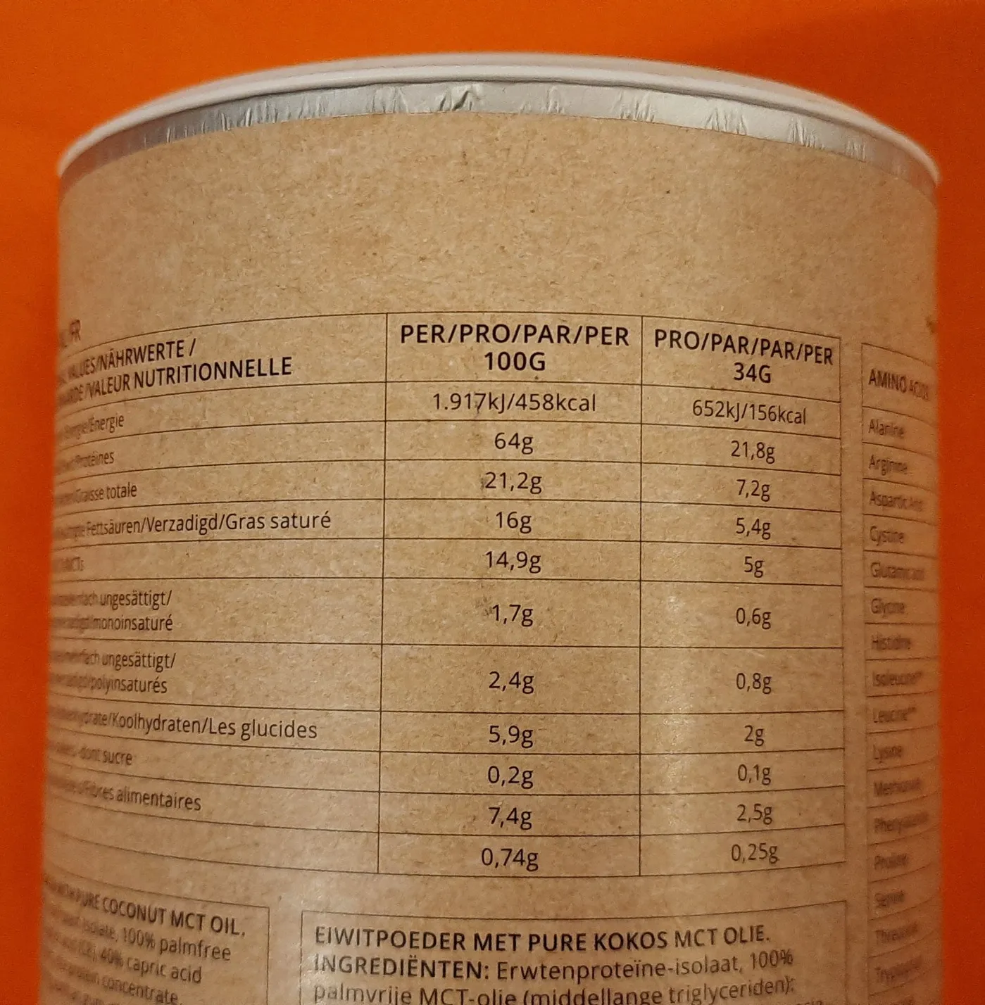 Go-Keto MCT Vegan Protein Shake vaniglia 400 g keto
