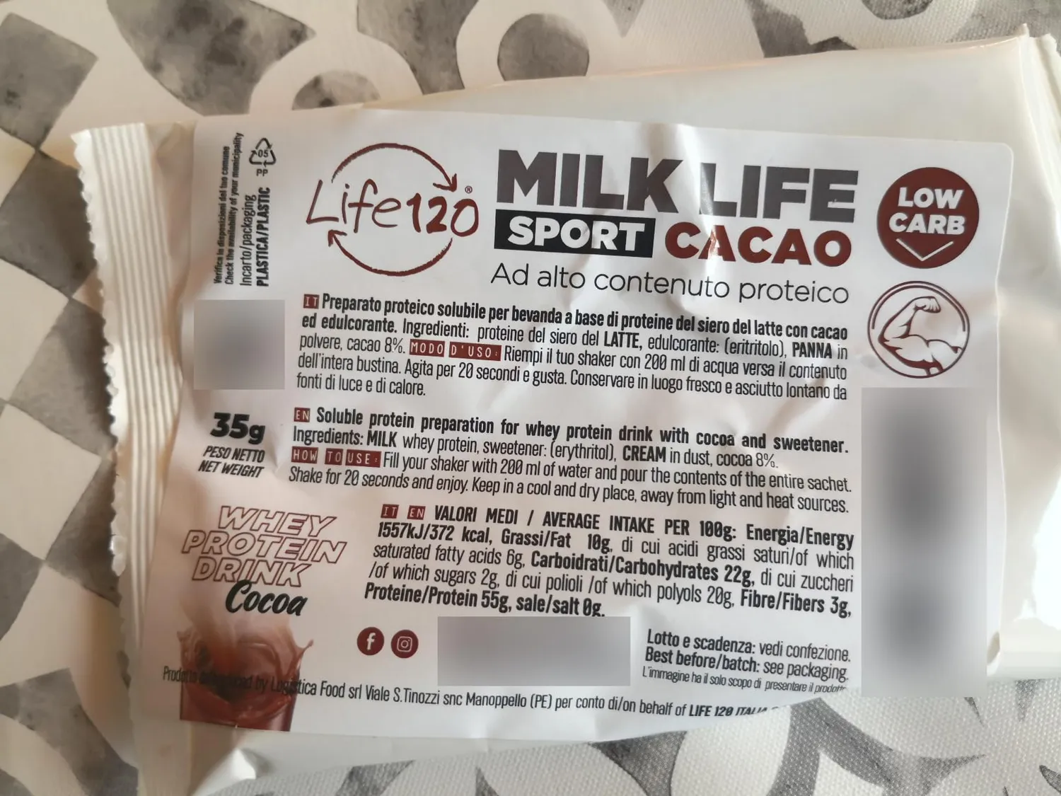 Life 120 Super Box Colazione Low Carb kit 30 giorni proteico