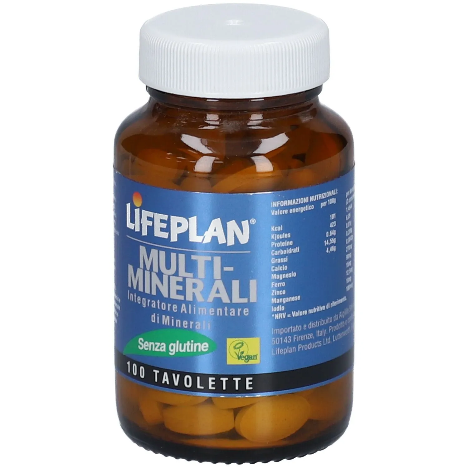 Algilife Lifeplan Multiminerali integratore 100 compresse con calcio