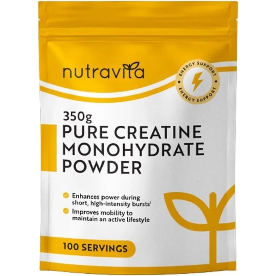 Nutravita Creatina Monoidrato polvere 350 g senza aroma