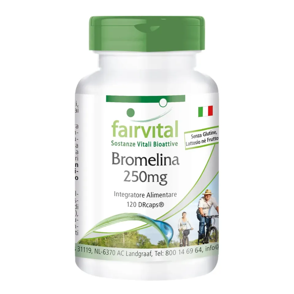 fairvital Bromelina capsule 120 da 250 mg ananas