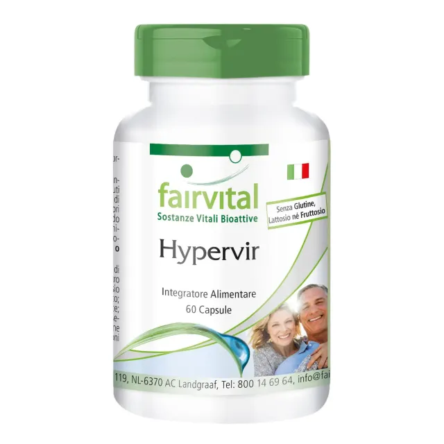 fairvital Hypervir capsule con arginina 60 capsule