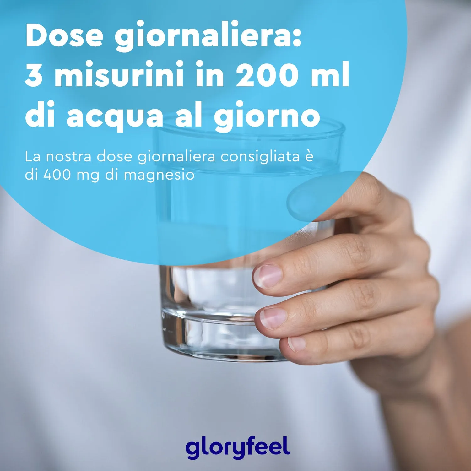 gloryfeel Magnesio Citrato polvere vegan dicitrato