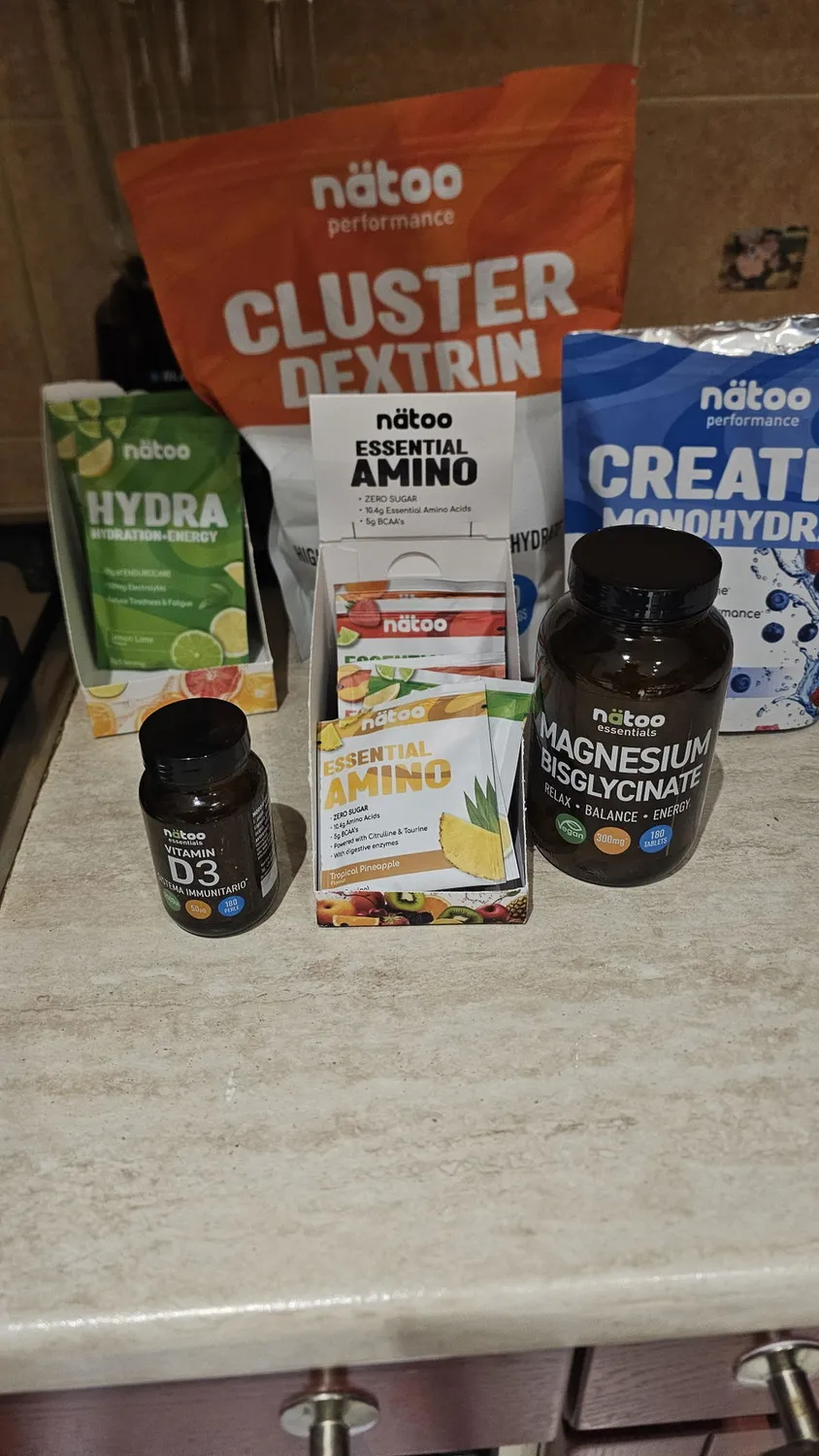 Natoo Hydra Pack Degustazione integratore idrosalino 9 bustine gusti misti