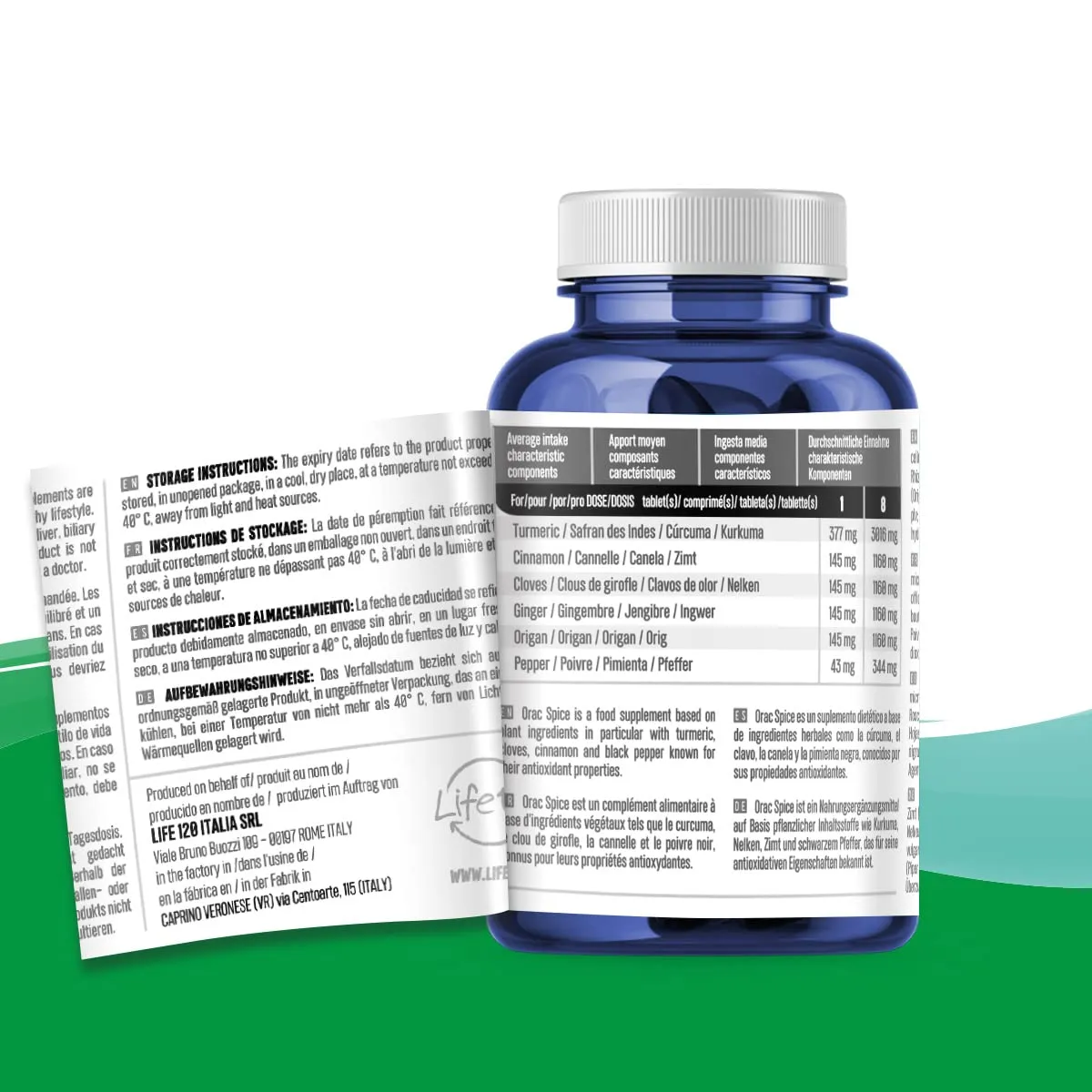 Life 120 Radical Killer compresse 90 antiossidante naturale