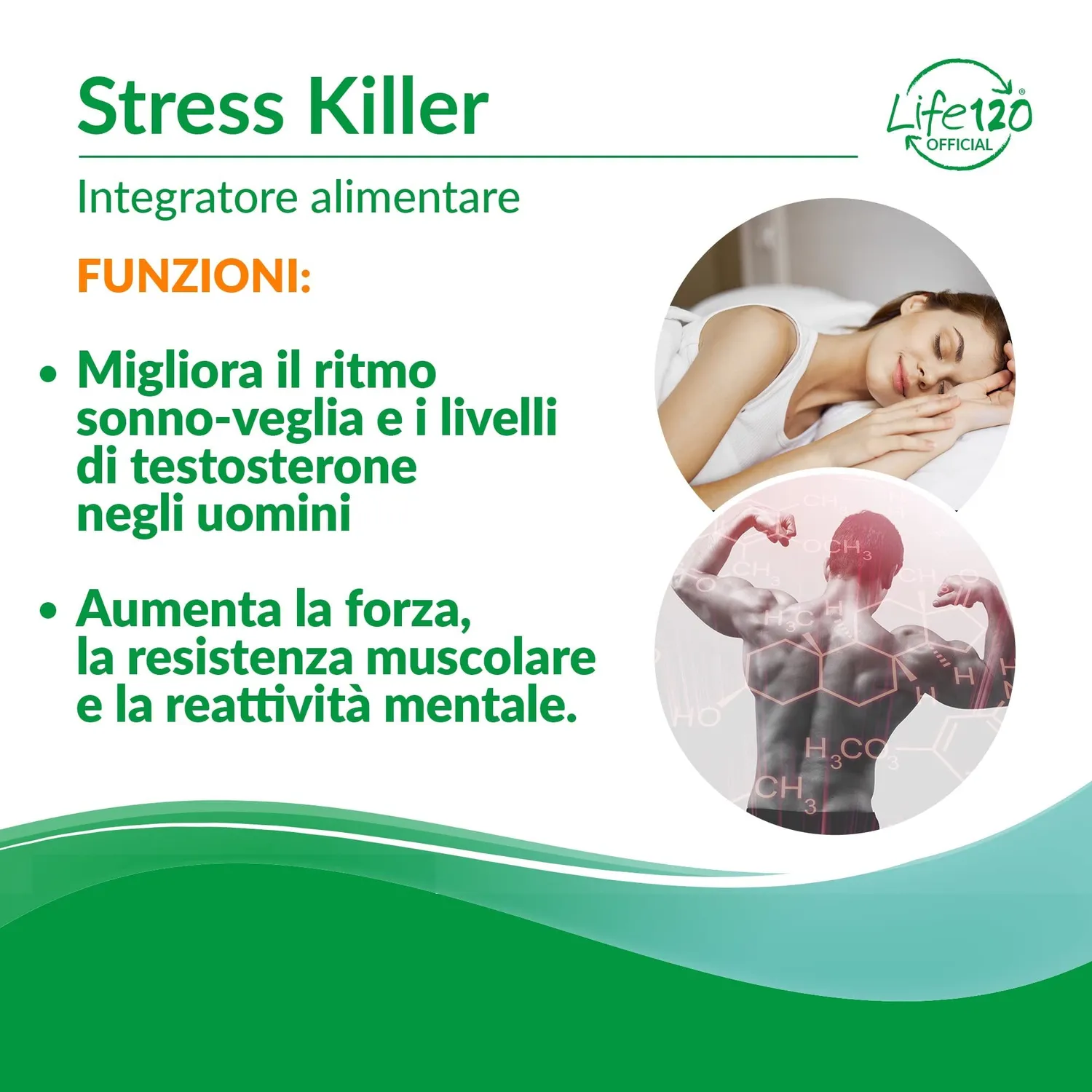 Life 120 Stress Killer integratore 90 compresse adattogeno