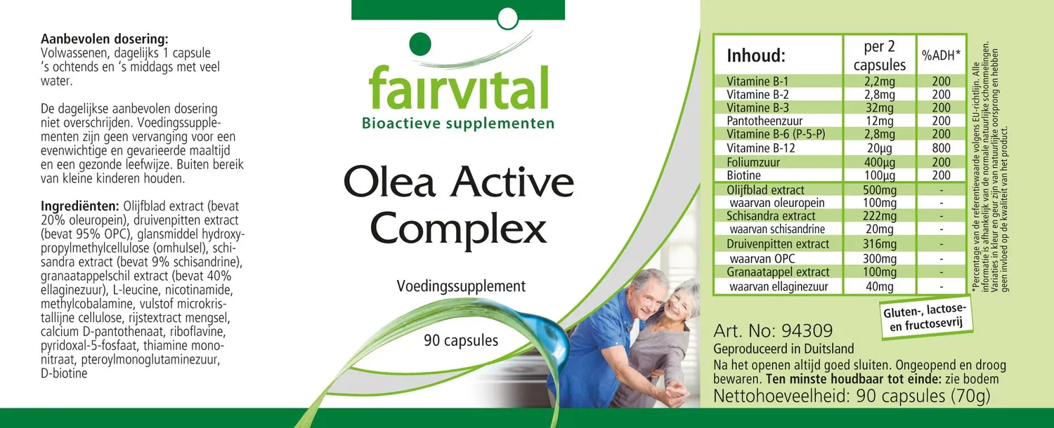 Fairvital Olea Active Complex multivitaminico 90 capsule
