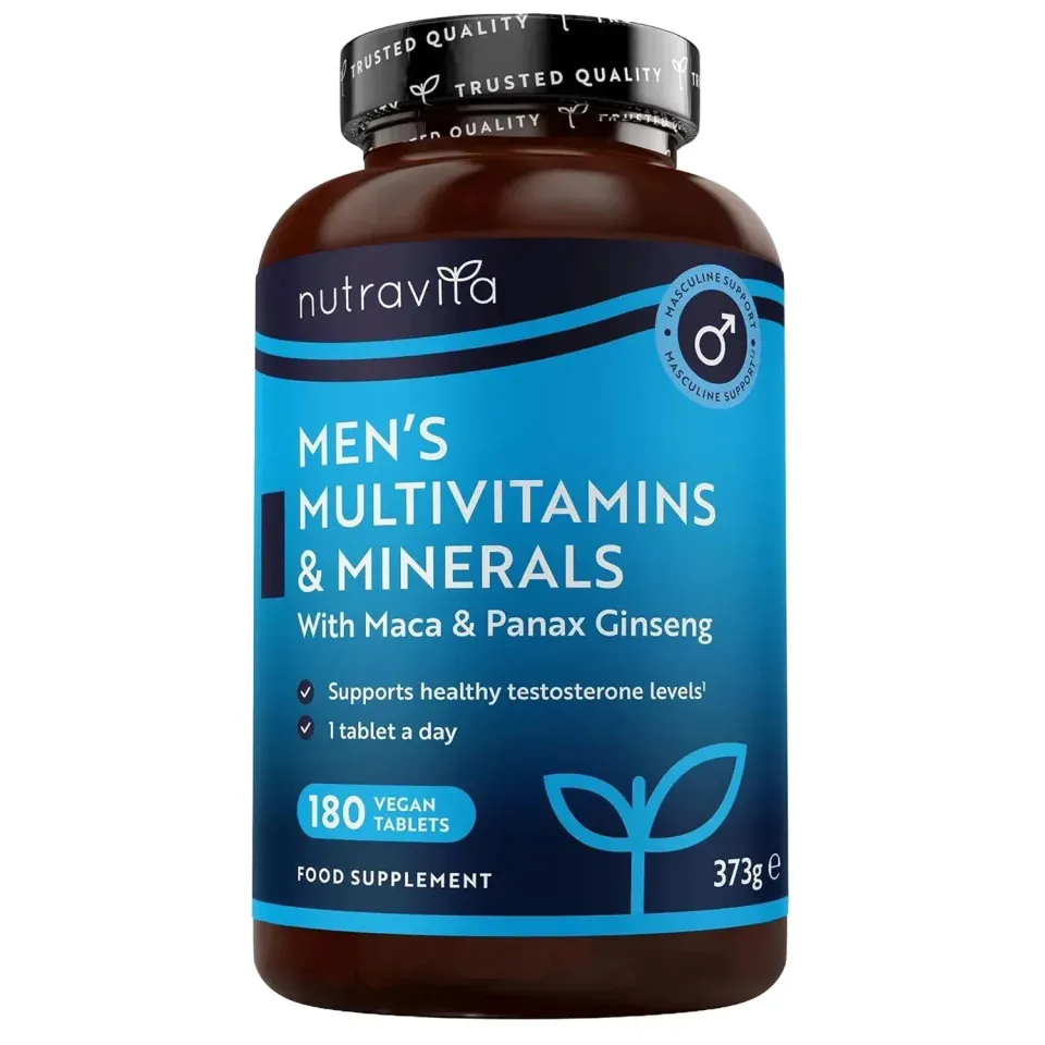Nutravita Multivitamine Uomo 180 compresse vegane maca ginseng
