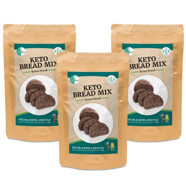 Go-Keto Vital Bread miscela pane keto 3x245g