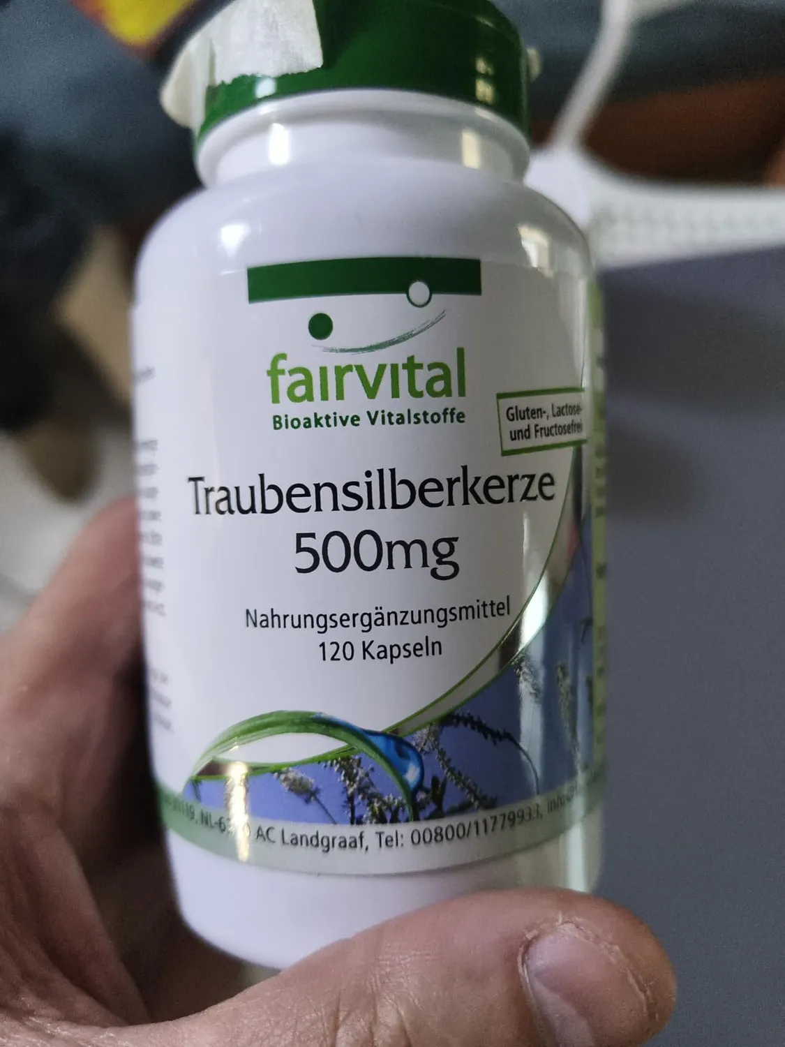 Fairvital Cimicifuga 500 mg Capsule 120 donne