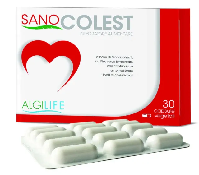 Algilife Sanocolest 30 Capsule Colesterolo Cuore
