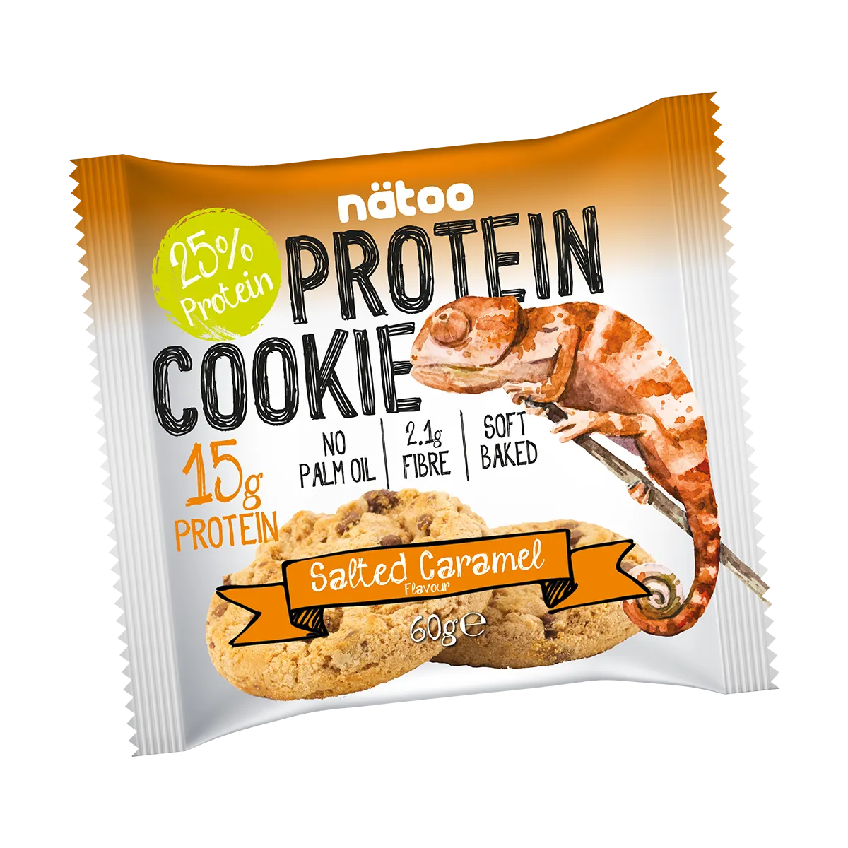NATOO Cookie Proteici scatola 8 biscotti gusti misti avena