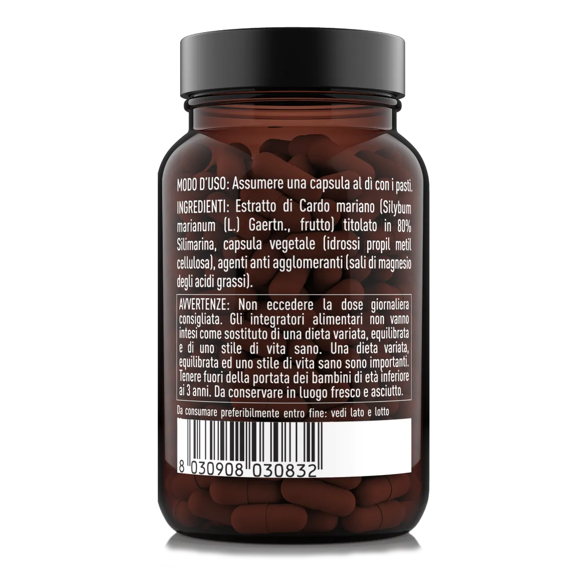 Natoo Silimarina capsule 60 con cardo mariano fegato