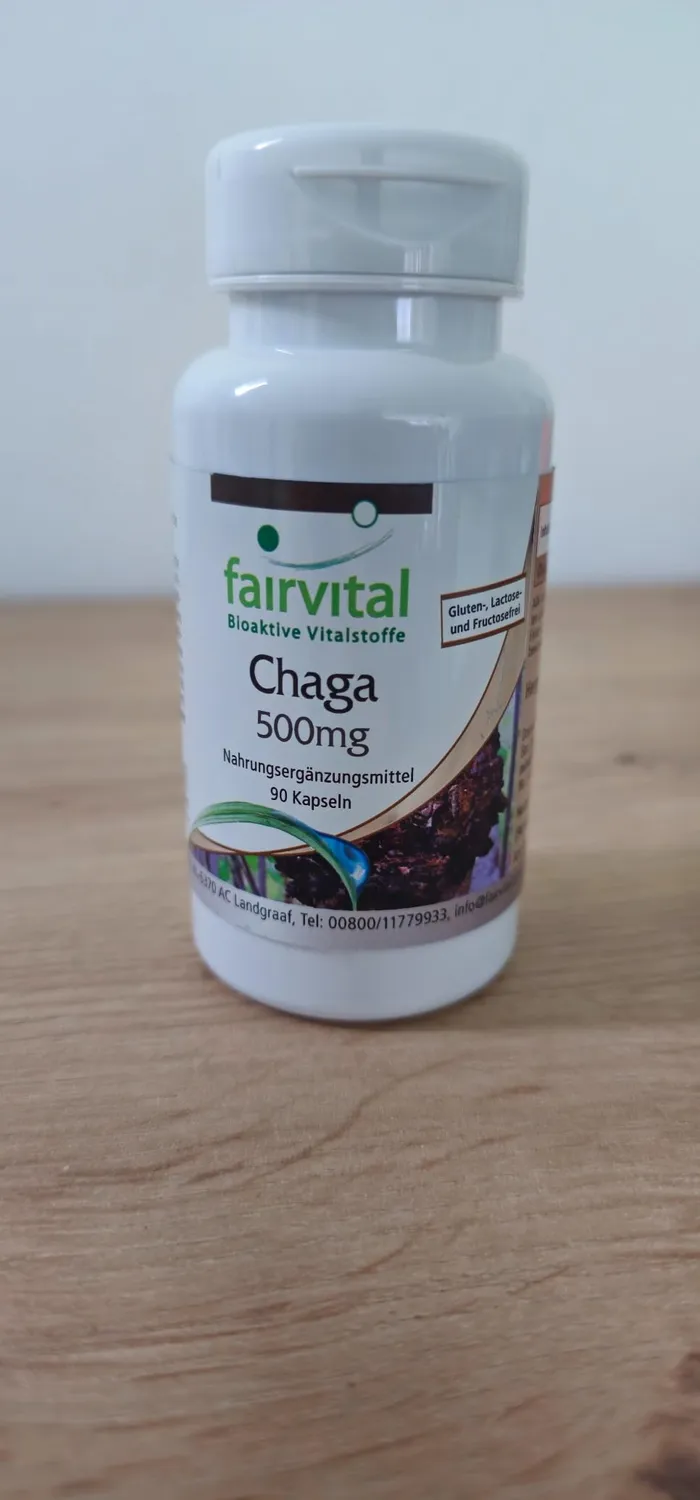 Fairvital Chaga 500 mg capsule 90 capsule vegane