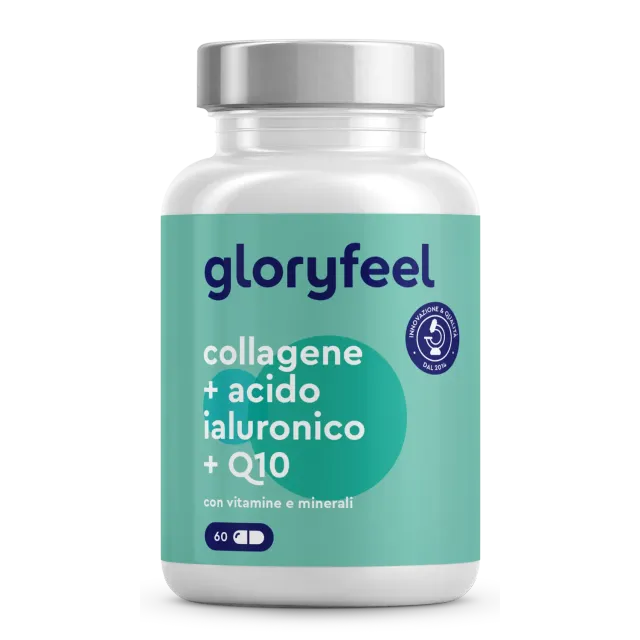 gloryfeel Collagene Acido Ialuronico Q10 capsule beauty