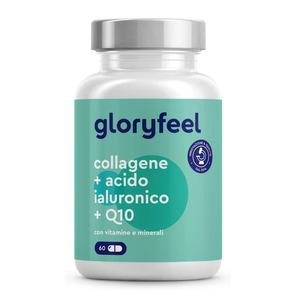 gloryfeel Collagene Acido Ialuronico Q10 capsule beauty
