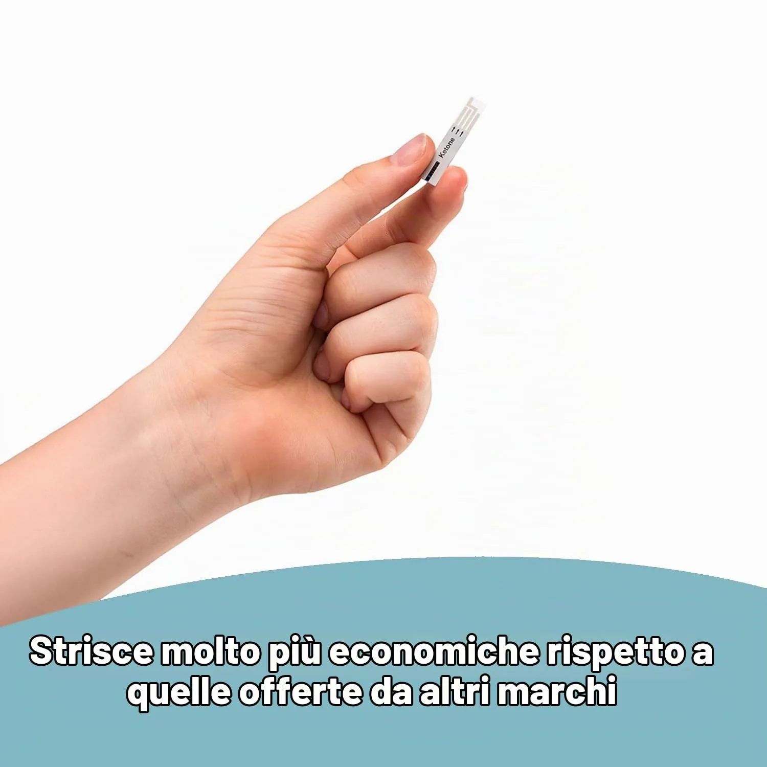 Go-Keto Strisce Reattive Chetoni 25 pezzi per meter