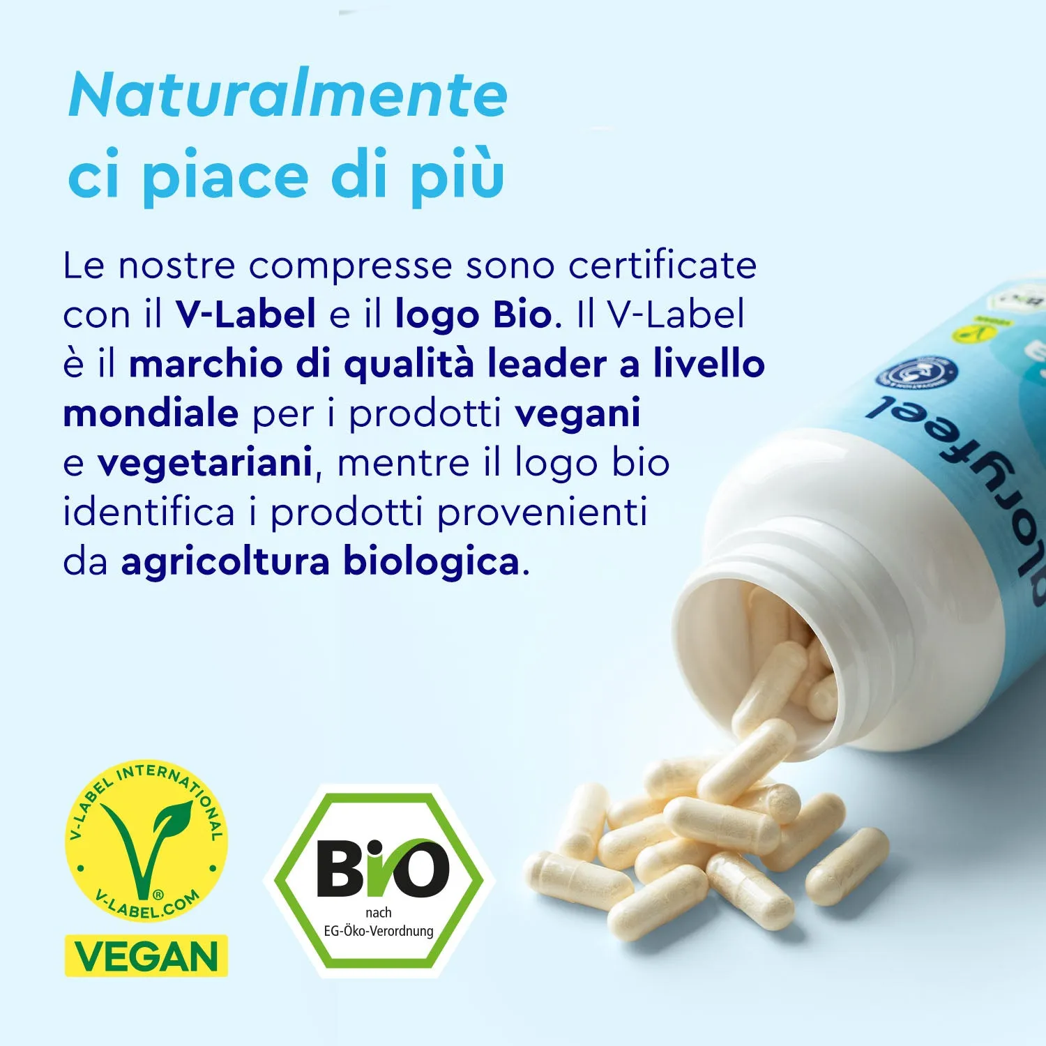 gloryfeel Bio Probiotici capsule 180 pz 21 ceppi vegano