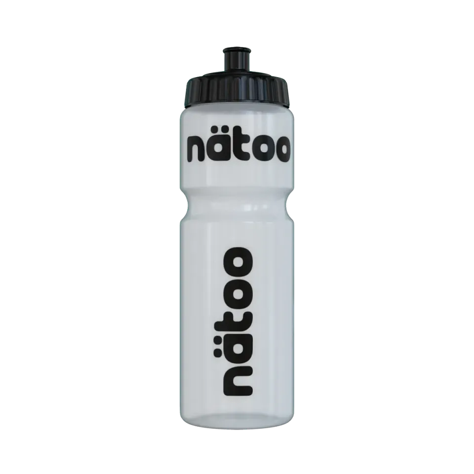 Natoo Borraccia 750ml trasparente sportiva