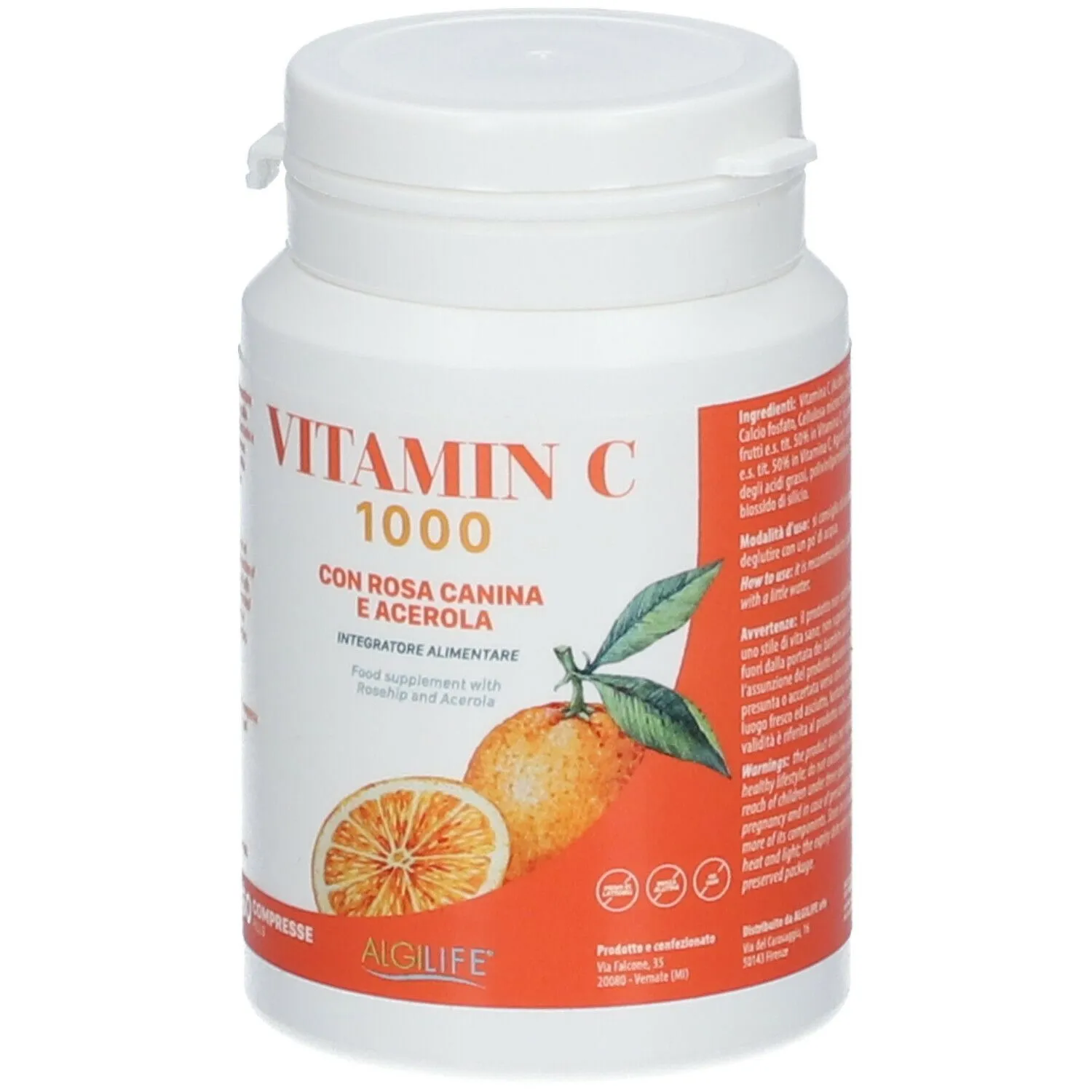 Algilife Vitamin C 1000 integratore compresse acerola