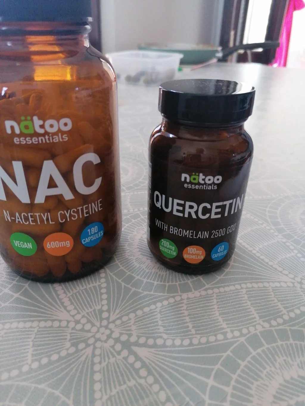 Natoo Essentials Quercetina Bromelina Integratore 60 Capsule Flavonoidi