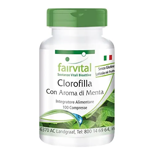 Fairvital Clorofilla Menta Compresse 100 alito