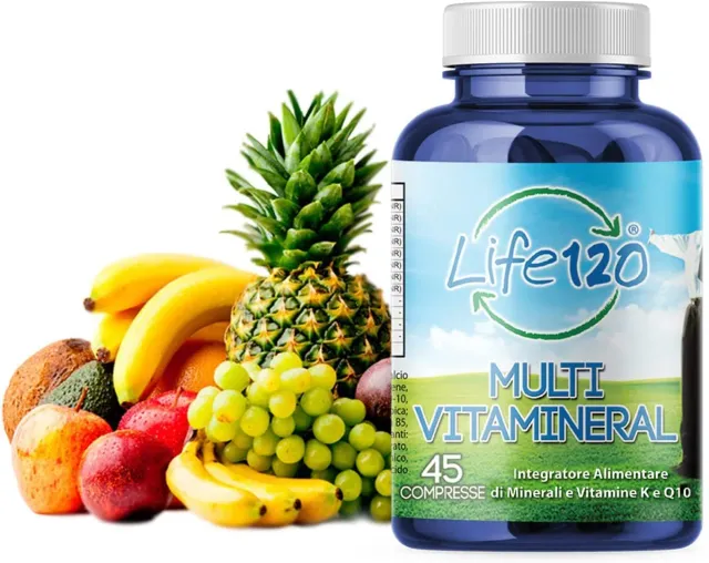 Life 120 Multivitaminico compresse 45 compresse con minerali