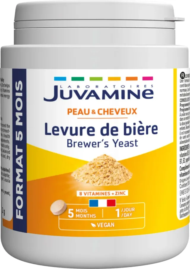 JUVAMINE Lievito di Birra 150 compresse capelli pelle 5 mesi