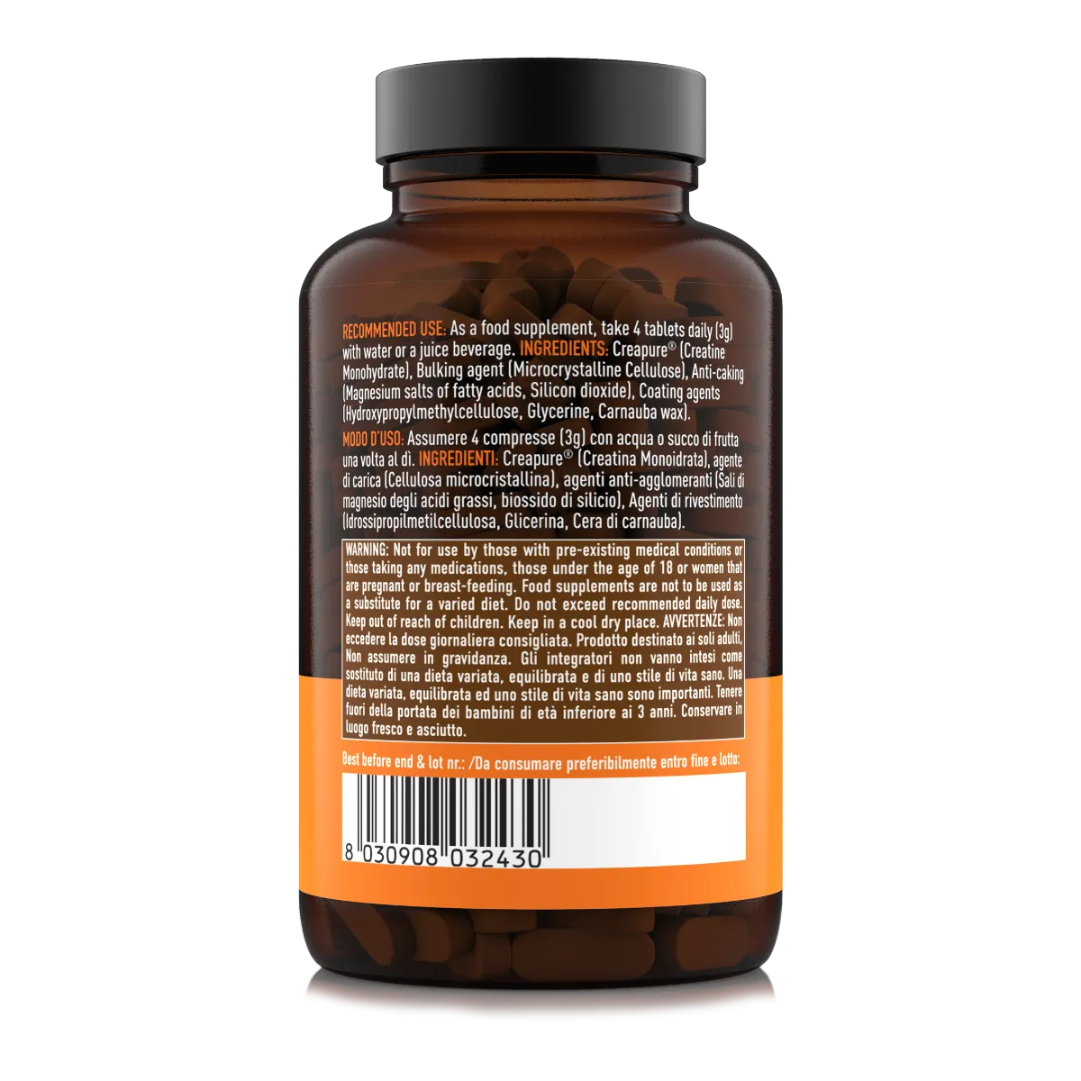 Natoo Performance Creatina Creapure compresse 100 compresse 750 mg