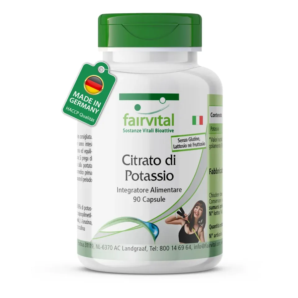 Fairvital Citrato Potassio capsule 90 capsule 300 mg