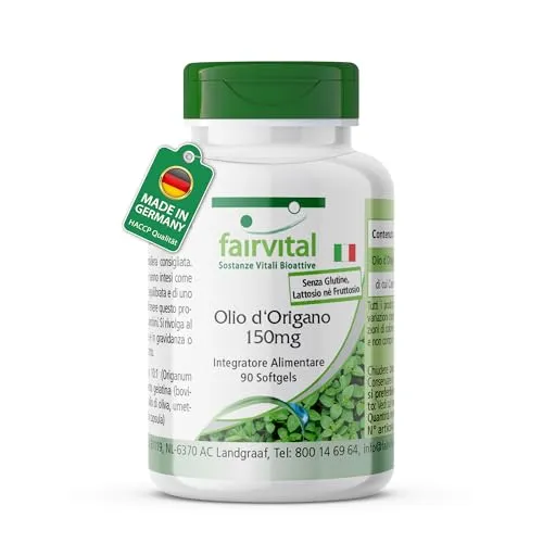Fairvital Olio Origano 150 mg Capsule 90 estratto