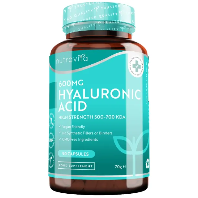 Nutravita Acido Ialuronico 600mg capsule vegane 90 pz