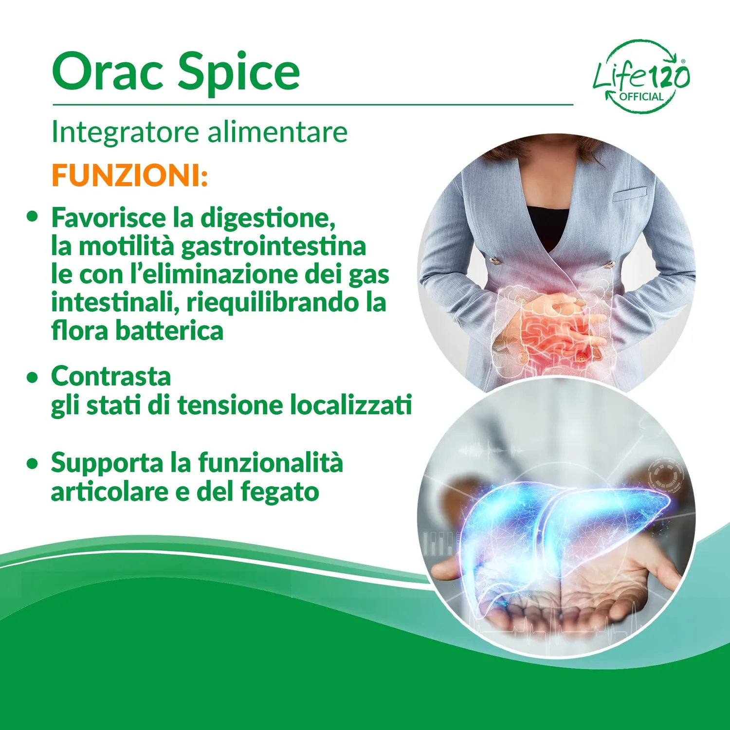 Life 120 Orac Spice integratore 240 compresse antiossidante