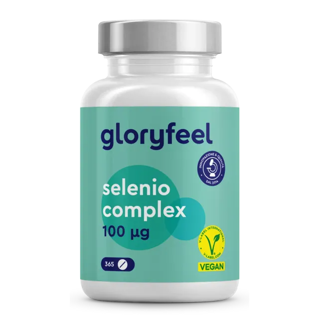 gloryfeel Selenio Complex 365 compresse vegane