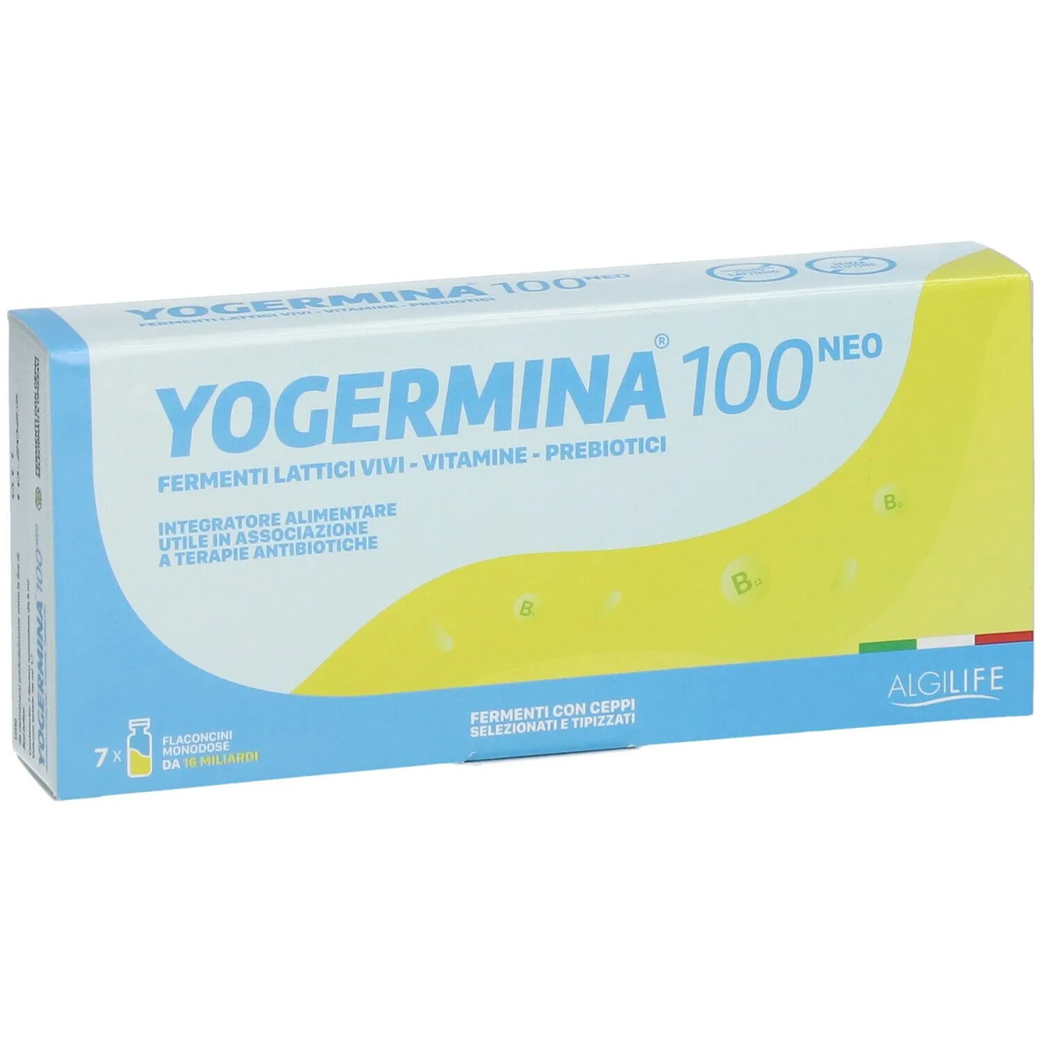 Algilife Yogermina 100 NEO fermenti lattici flaconi immunitario
