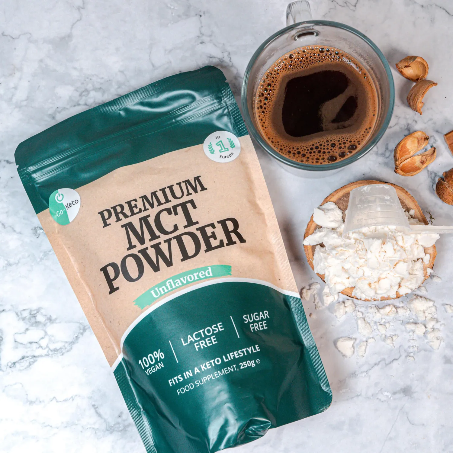 Go-Keto MCT Powder polvere 250 g cocco C8 C10