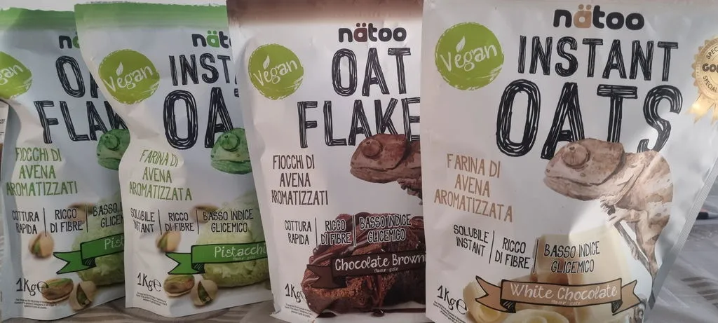 Natoo Food Avena Duo Farina Fiocchi 2x1 kg Neutro Fibre