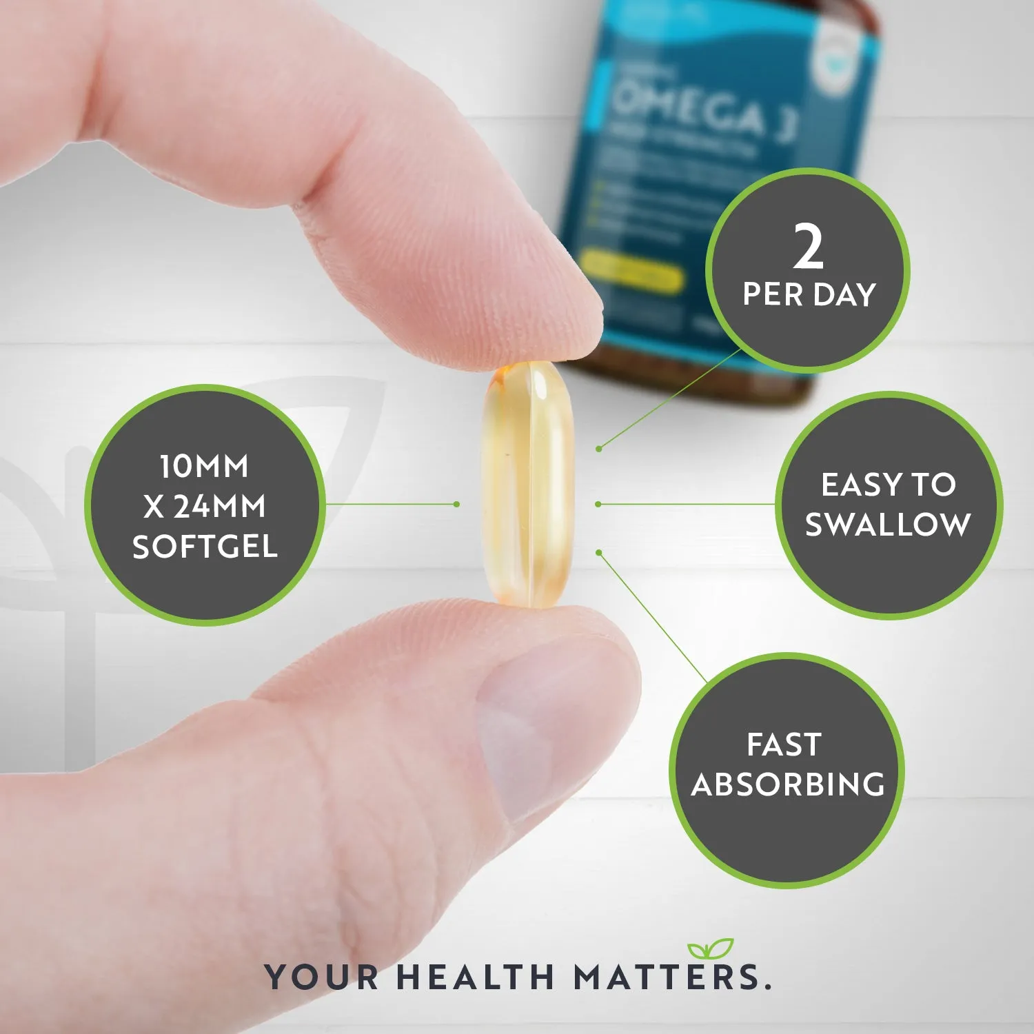 Nutravita Omega 3 2000mg softgel EPA DHA alta resistenza